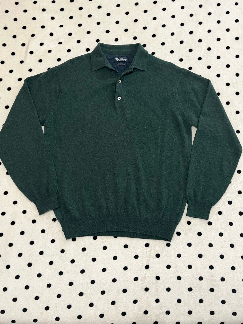 Tom Rusborg Copenhagen Merino Cashmere Sweater Size M